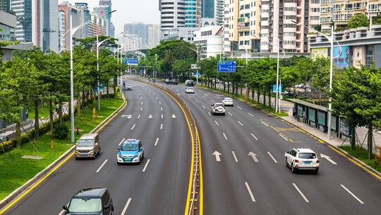 深圳城市车流