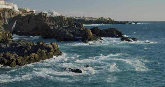 La Arena，海岸，海滨，特内里费岛