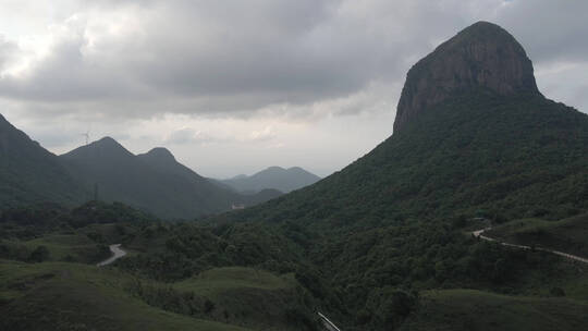 广西山水风光天龙顶乡土中国