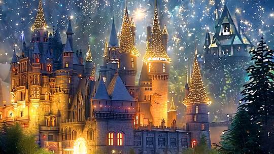 魔法城堡 童话世界里的故事 欧洲传说片头