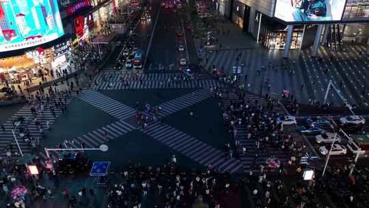 长沙地标网红打卡地长沙IFS步行街