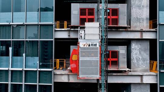 写字楼建设视频素材模板下载