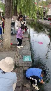 济南曲水亭街，老街道小桥流水家家泉水