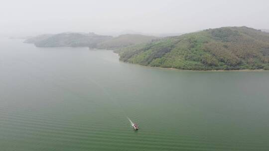 固定天目湖全景视频素材模板下载