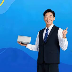 轻快活动宣传企业商务logo