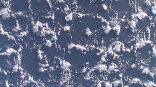地球表面云的地球视图