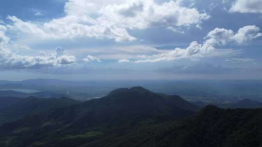 海南航拍山区昌江鹦哥岭