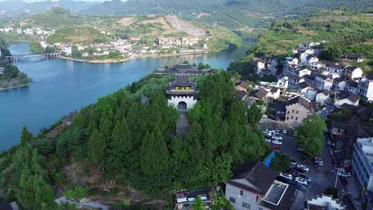 湖南芙蓉镇、酉水河、古镇