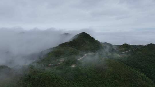 干净空镜广告唯美航拍大景城市山川