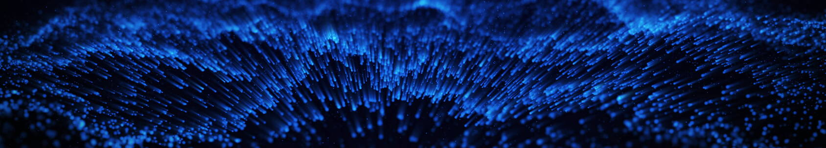 4k科技感蓝色粒子大屏背景素材