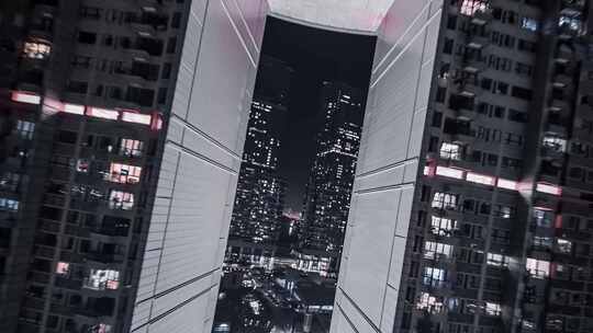 FVP无人机穿梭香港摩天大楼超震撼宣传片