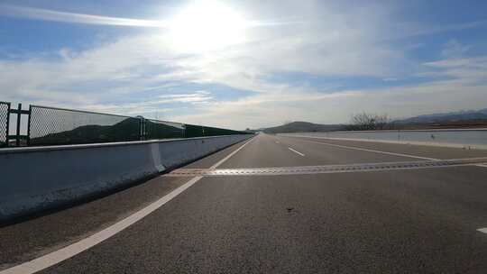 公路 车辆 行驶 移动 道路 自然风景