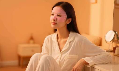 女性居家敷面膜素材