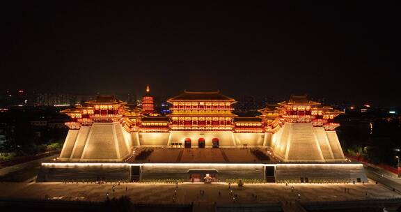 洛阳应天门夜景