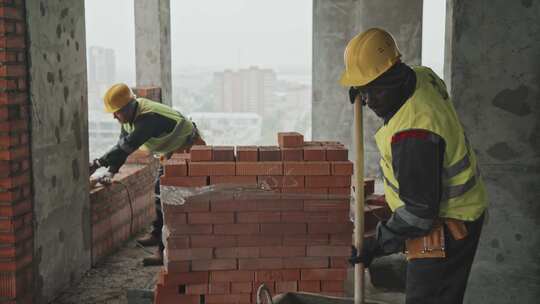 男士，建筑工地，建筑，工作服