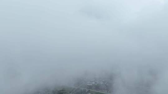 上海金山区航拍空镜视频素材模板下载