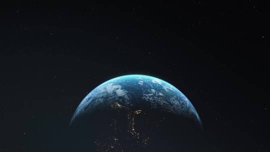 地球 蓝色星球 CGI