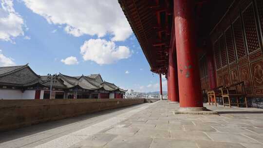 【正版素材】建水朝阳楼古城临安