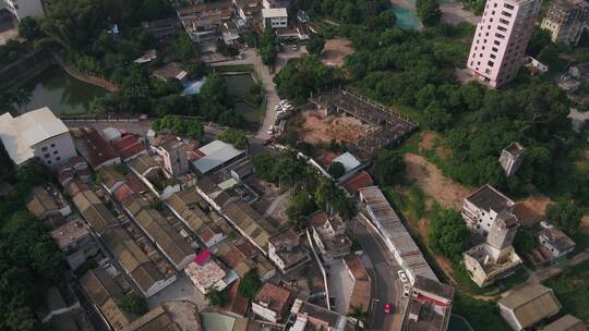 航拍深圳城市建筑设计