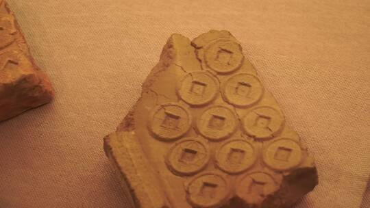 古代铸币铜钱铜币模具火炉熔铸钱币