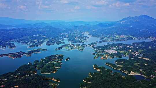 水库自然风光千岛湖