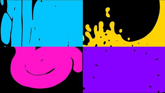 流体转场动画带通道