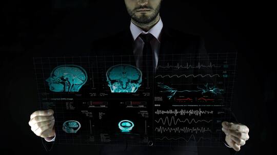 简洁大气科技医疗HUD宣传展示AE模板