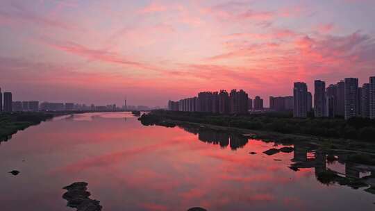 【4K】河南洛阳城市大景航拍