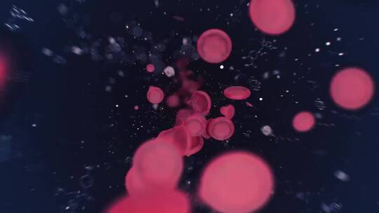 时尚炫酷血细胞元素logo电影预告片宣传片活动视频AE模板