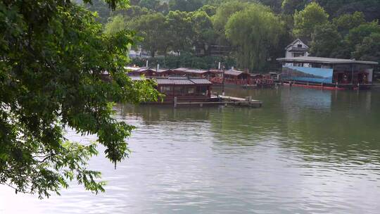 杭州西湖茅家埠风景4K视频素材