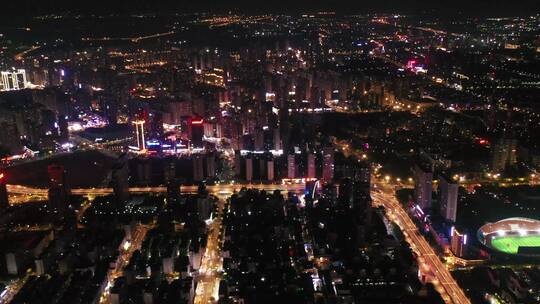 赣州城区夜景