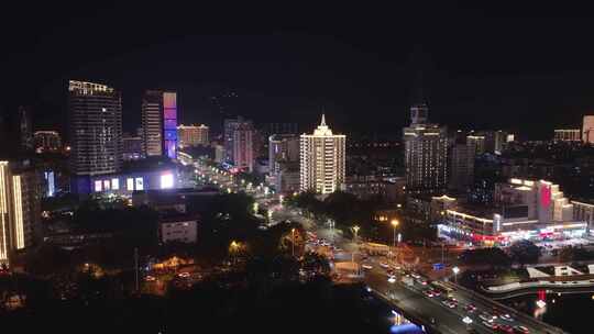 三亚情人颂商业街 金润广场 夜景