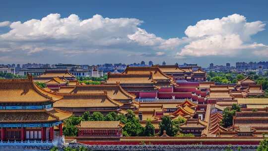 故宫角楼经典光影延时合集