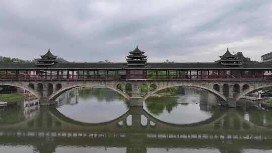 湘西风雨桥航拍