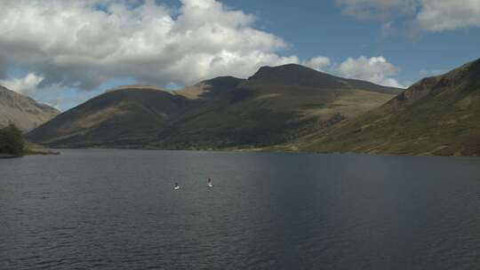 Wastwater，湖，山脉，英格兰