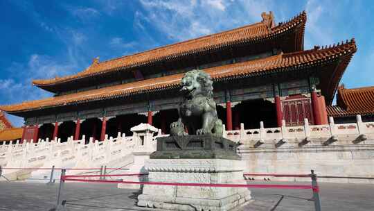 北京故宫古建筑视频视频素材模板下载
