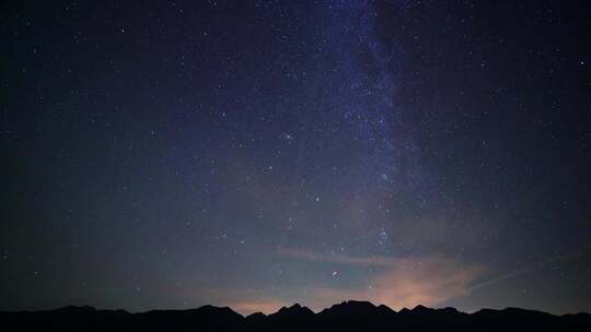 银河夜空星空延时2