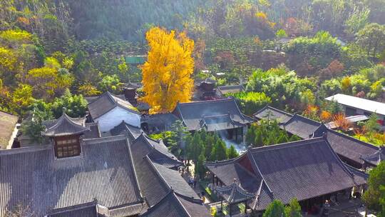 航拍古观音禅寺