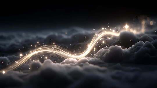 扬帆起航抽象艺术光影流动创意无限