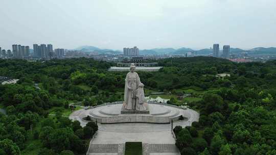 江西九江中华贤母园4A景区航拍