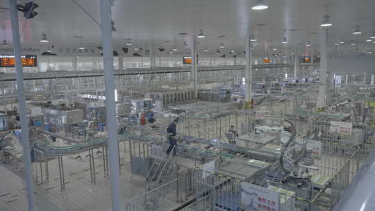 牛奶生产线 蒙牛工厂