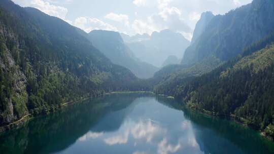 湖，水，乡村，风景