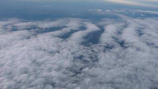 云层穿梭航拍中国云海视频素材模板下载