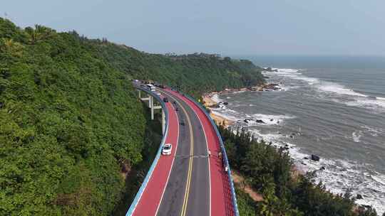 海岸线 大海 骑行