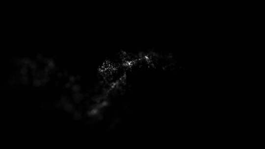 黑色背景烟雾特效素材	