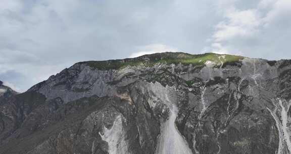 怒江峡谷大流沙航拍