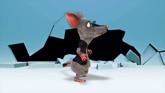 有趣的老鼠-卡通节目广告