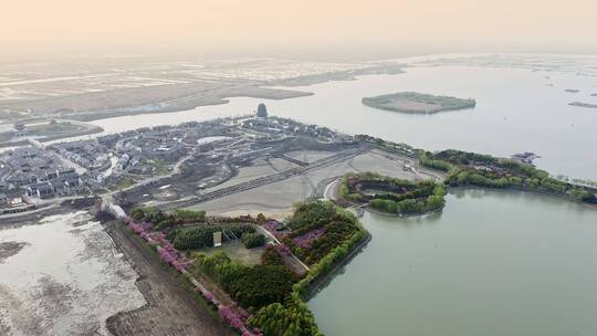 著名旅游景点大纵湖旅游度假区