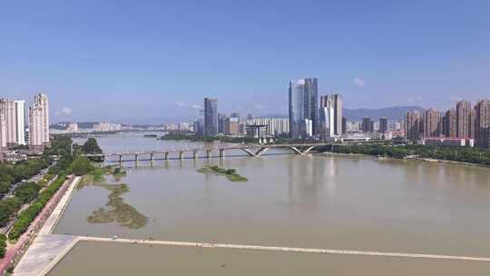 福建福州市航拍视频素材模板下载