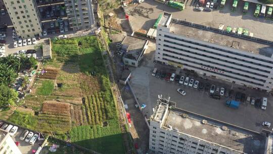 航拍深圳城市建筑风景